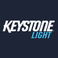 Keystone Light Beer T-Shirt - Navy Blue by Tee Luv