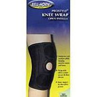 Bell-Horn ProStyle Knee Wrap Open Patella In Black by Pasteur Pharmacy