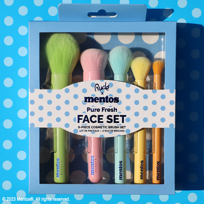 RUDE Mentos Face Brush Set by Avera Group