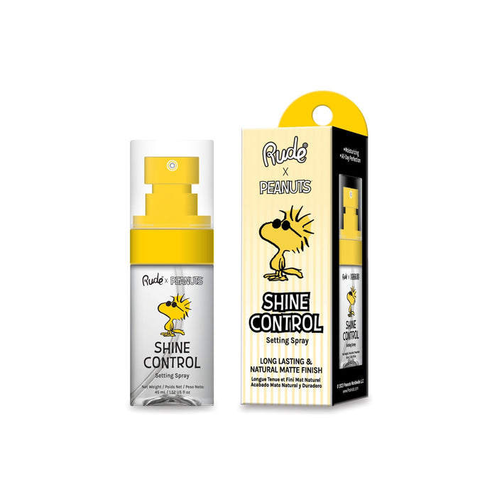 RUDE Peanuts Shine Control Setting Spray by Avera Group