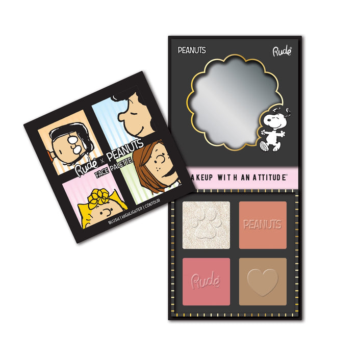 RUDE Peanuts Face Palette by Avera Group