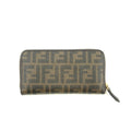 Fendi Brown Zucca Zippy Long Wallet #3855 by Bolt Boutique