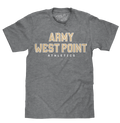 Army West Point Athletics T-Shirt - Gray by Tee Luv