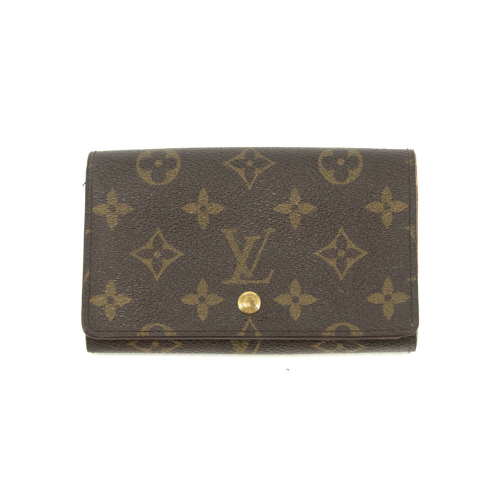 Louis Vuitton Monogram Canvas Porte Tresor Bifold Wallet #3858 by Bolt Boutique