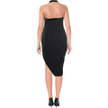 Stylestalker Womens Lana Asymmetric Halter Cocktail Dress,Size Small/Noir by Vanessa Jane