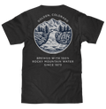 Made in the USA Coors Banquet Golden Colorado Front and Back Beer T-Shirt - Asphalt Gray by Tee Luv