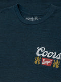 Coors Banquet Golden Colorado T-Shirt - Denim Black Heather by Tee Luv