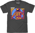 NASA Astronaut T-Shirt - Charcoal by Tee Luv