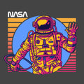 NASA Astronaut T-Shirt - Charcoal by Tee Luv