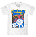 Hawaiian Punch Neon Punchy T-Shirt - White by Tee Luv