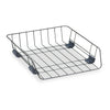 Fellowes Front-Load Wire Desk Tray, 1 Section, Letter Size Files, 10.88" x 12.63" x 2.63", Black