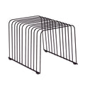 Fellowes Wire Desktop Organizer, 11 Sections, Letter to Legal Size Files, 9" x 11.38" x 8", Black