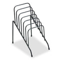 Fellowes Wire Step File Jr., 6 Sections, DL to A5 Size Files, 4.38" x 6.5" x 7.75", Black