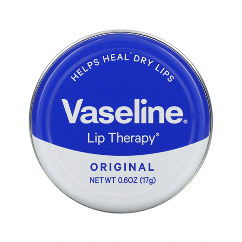 Vaseline Lip Therapy, Original, 0.6 Oz, Mini Tin (53647EA) by Pasteur Pharmacy