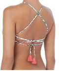 Vince Camuto Womens Lace Back Bikini Top Swimsuit by Vanessa Jane