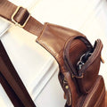 Genuine Leather Crossbody Sling Bag (Unisex) by DailySale