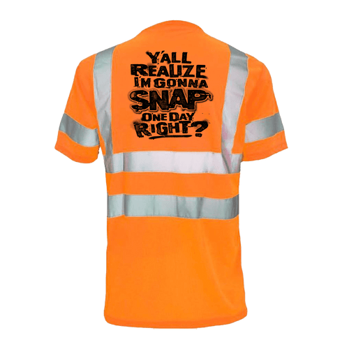 Snap - Reflective Safety T-Shirt by Armed American Supply