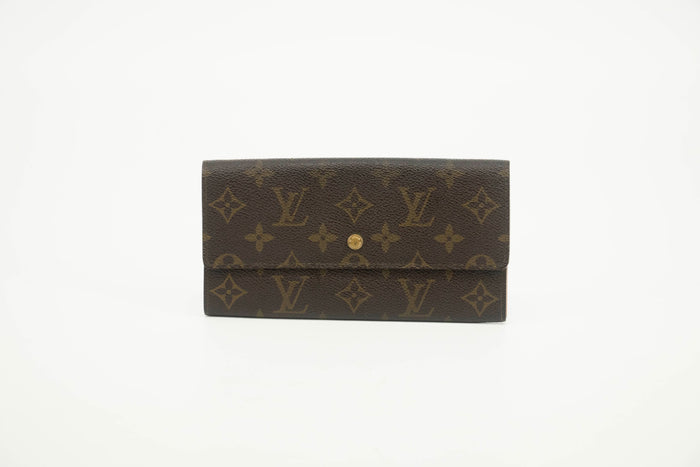 Louis Vuitton Monogram Canvas Sarah Long Wallet #3905 by Bolt Boutique