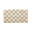 Louis Vuitton Damier Azur White Sarah Long Wallet #3910 by Bolt Boutique