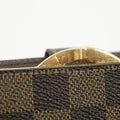 Louis Vuitton Damier Ebene Brown Bifold Kisslock Wallet #3912 by Bolt Boutique
