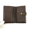 Louis Vuitton Damier Ebene Brown Bifold Kisslock Wallet #3912 by Bolt Boutique