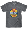 Old Bay Seasoning Lobster Logo T-Shirt - Gray