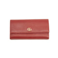 Gucci GG Red Marmont Bi-fold Long Wallet #3916 by Bolt Boutique