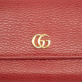 Gucci GG Red Marmont Bi-fold Long Wallet #3916 by Bolt Boutique