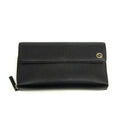 Gucci Interlocking G Black Zip Around Tri-fold Wallet #3917 by Bolt Boutique