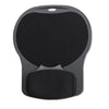 Fellowes Easy Glide Gel Mouse Pad with Wrist Rest, 10 x 12, Black