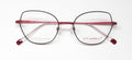 Morel Red Serena 90017c Eyeglasses by ModaFrames