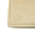 Gucci GG Brown White Canvas x Leather Compact Wallet #3935 by Bolt Boutique