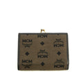 MCM Brown Canvas Kisslock Wallet #3937 by Bolt Boutique