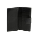 Gucci GG Vintage Black Canvas x Leather Sherry Line Long Wallet #3938 by Bolt Boutique