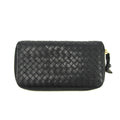 Bottega Veneta Intrecciato Black Zippy Long Wallet #3944 by Bolt Boutique