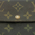 Lous Vuitton Monogram Canvas Sarah Long Wallet #3945 by Bolt Boutique