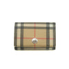 Burberry Vintage Black Check Trifold Compact Wallet #3958