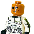 Olive Clone Trooper (Olive, P1) Minifig by B3 Customs