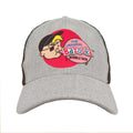 Bazooka Bubble Gum Bazooka Joe Baseball Cap - Gray and Black by Tee Luv