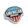American Made -  Hard Hat Decal