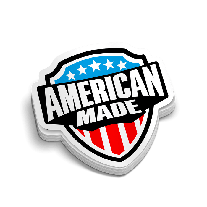 American Made - Hard Hat Decal by Armed American Supply