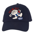 Hawaiian Punch Punchy Mascot Baseball Hat - Navy by Tee Luv