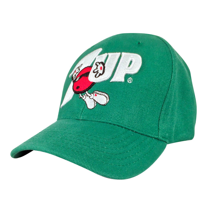 7UP Soda Logo Hat - Green by Tee Luv
