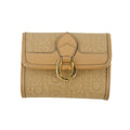 Christian Dior Vintage Tan Monogram Card and Coin Case #3961 by Bolt Boutique