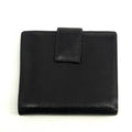 Yves Saint Laurent Black Rive Gauche Leather Compact Wallet #3963 by Bolt Boutique