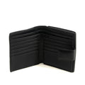 Yves Saint Laurent Black Rive Gauche Leather Compact Wallet #3963 by Bolt Boutique