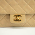 Chanel Lambskin Quilted Matelasse 27 Flap Shoulder Bag #3984 by Bolt Boutique