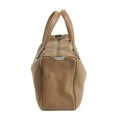 Chanel Brown Chocolate Bar Brown Lambskin Boston Bag #3985 by Bolt Boutique