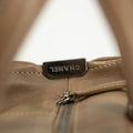 Chanel Brown Chocolate Bar Brown Lambskin Boston Bag #3985 by Bolt Boutique