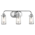 Kichler Braelyn 3 Light 24-Inches Seeded Glass Vanity Light by Vanessa Jane